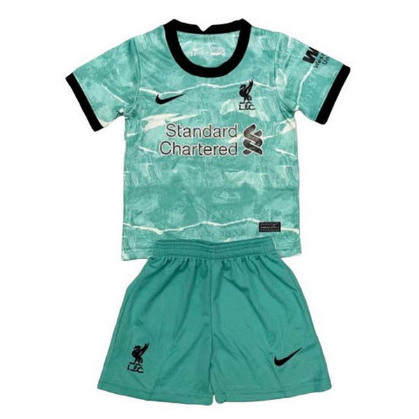 Trikot Liverpool Auswarts Kinder 2020-21 Grün